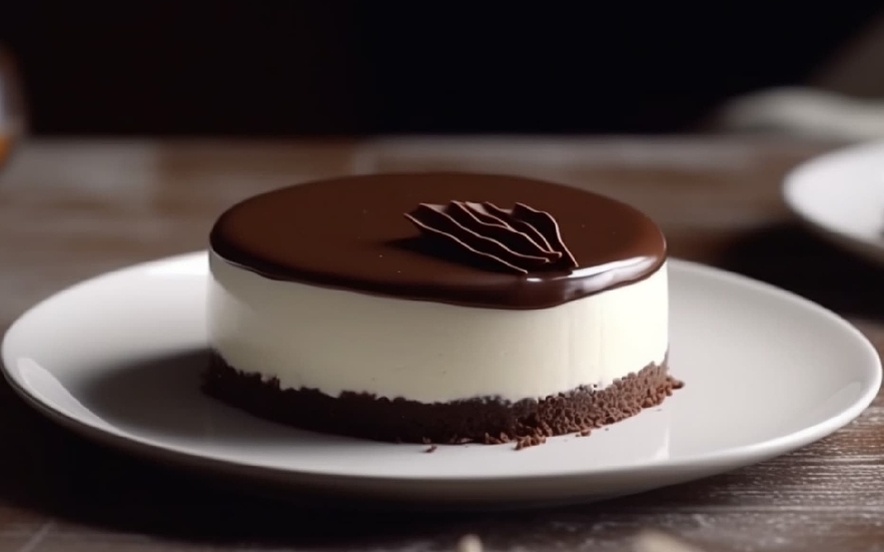 Cheesecake al cioccolato, fredda e senza cottura