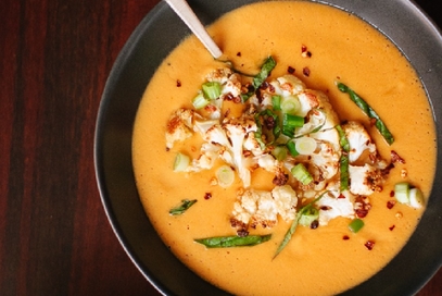 Vellutata di cavolfiore al curry