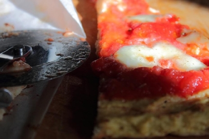 Pizza al cavolfiore gluten free