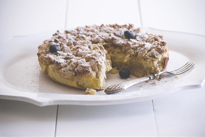 Torta rustica con cuore cremoso di ricotta