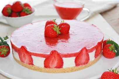 Cheesecake alle fragole