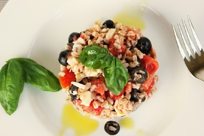 Farro alla mediterranea