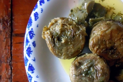 Carciofi alla romana