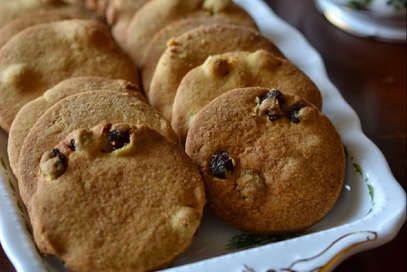 Biscotti all'uvetta