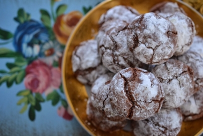 Biscotti al cioccolato al cuore morbido