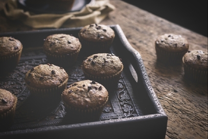 Muffin con pezzetti di cioccolato