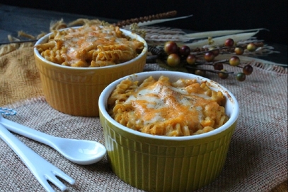 Pasta al forno con zucca e ricotta