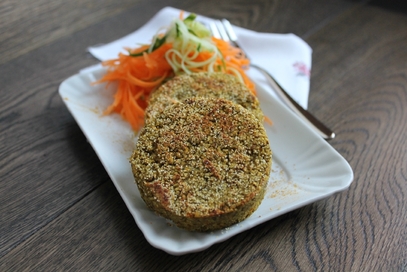 Veggie burger di lenticchie