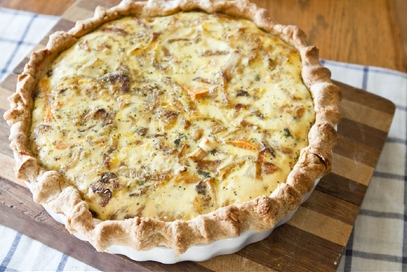 Quiche di patate e gorgonzola