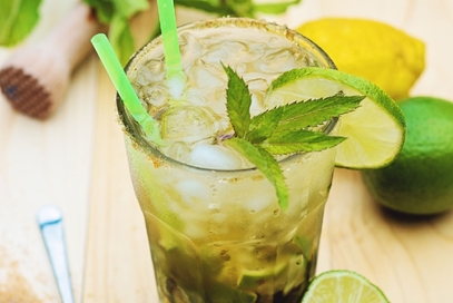 Mojito al limone e basilico