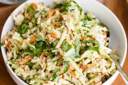 Insalata di broccoli e quinoa