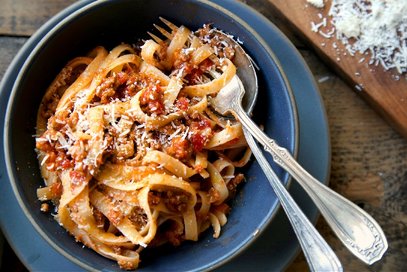 Tagliatelle al ragù