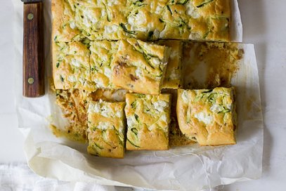 Torta salata con zucchine