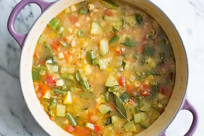 Minestrone estivo