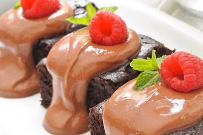 Healthy chocolate cake
