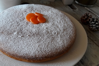 Torta di carote e arancia