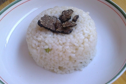 Risotto al tartufo nero