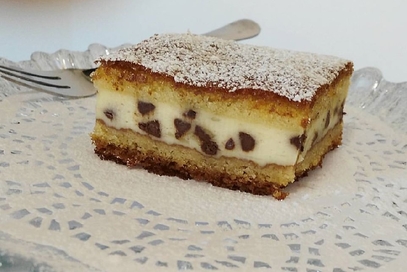 Torta versata alla ricotta