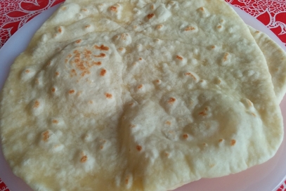 Piadine con yogurt