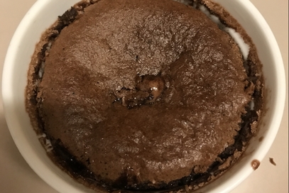 Tortino al cioccolato con cuore fondente