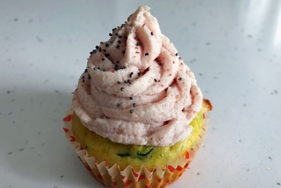Cupcakes salati di zucchine e mousse di prosciutto