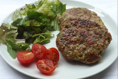 Hamburger alle zucchine