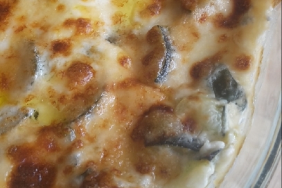 Lasagna con zucchine ai tre formaggi