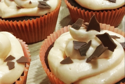 Cupacakes cioccolato e arancia