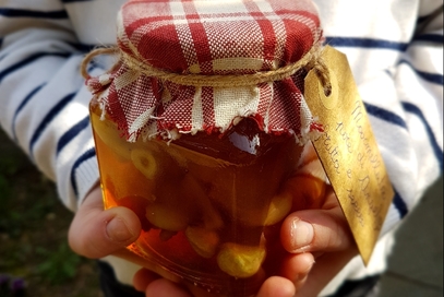 Confettura di pere vaniglia e frutta secca