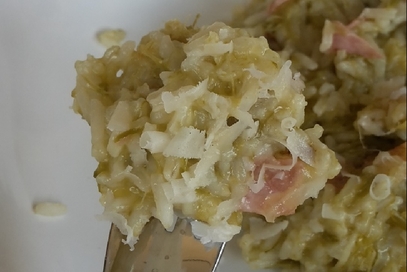 Risotto agli asparagi e prosciutto