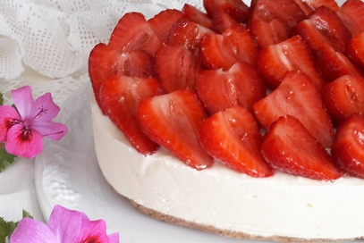 Torta fredda allo yogurt