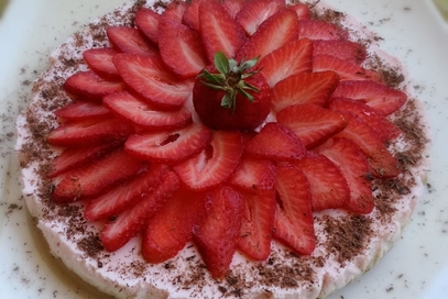 Cheesecake con le fragole