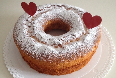 Chiffon cake al limone