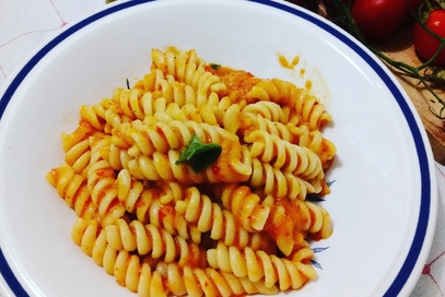 Fusilli alla crema di peperoni