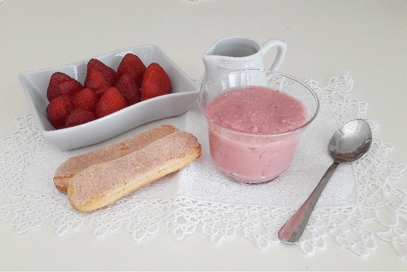 Crema alle fragole