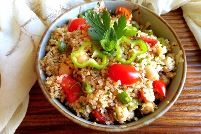 Insalata di quinoa e ceci