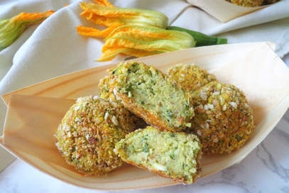 Polpettine di zucchine e ricotta