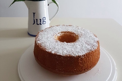 Chiffon cake al limone grande