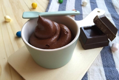 Mousse cioccolato e arancia 