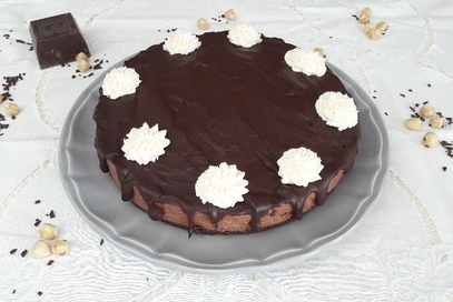 Cheecake al cioccolato senza cottura