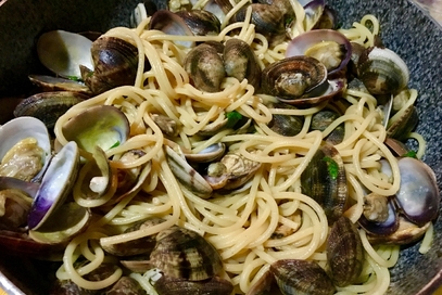 Spaghetti con le vongole veraci