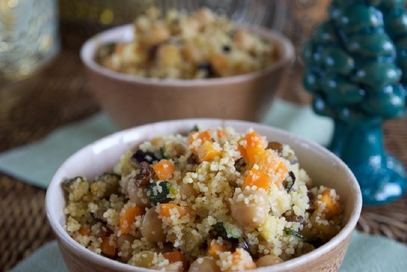 Cous cous di mais con verdurine