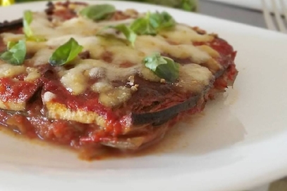 Parmigiana light di melanzane