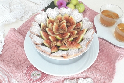 Crostata di fichi e noci