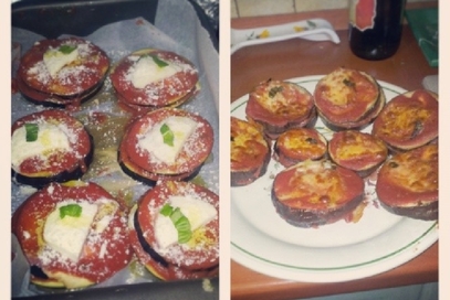 Melanzane alla parmigiana pocket