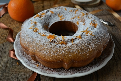 Ciambella all'arancia