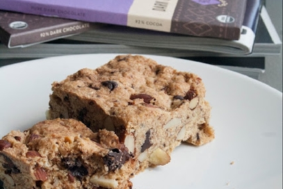 Torta di mandorle e cioccolato