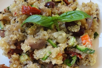 Quinoa con verdure