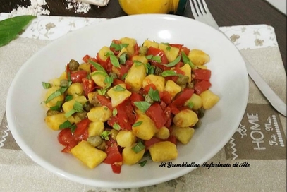 Gnocchi di ricotta al pomodoro fresco