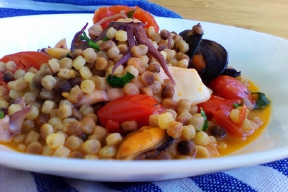 Fregola ai frutti di mare